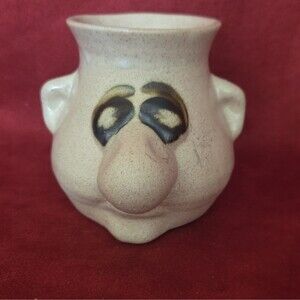 Peter Petrie It 'snot Ceramic Egg Separator, Beige Manual Face Design
